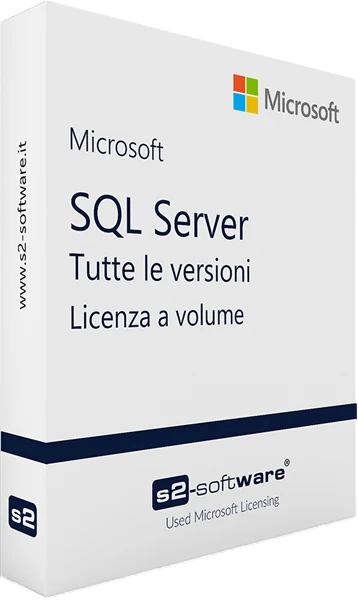 Confezione del prodotto software s2-Software | SQL Server Confezione del prodotto software s2-Software | SQL Server